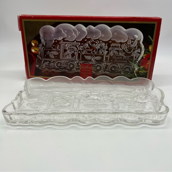 Gorham North Pole Express Train Server - Picture 10 of 10